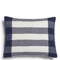 Abbey Stripe Cushion Navy