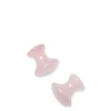 Bamford Isla Eye Stones Rose Quartz Pair