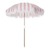 Beach Umbrella Pink Stripe