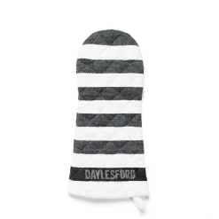 Black & White Stripe Oven Glove