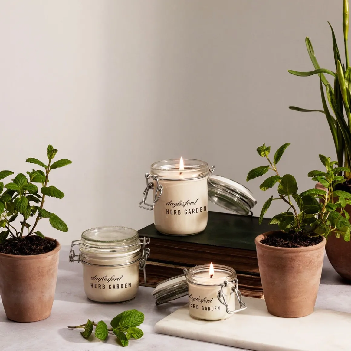 Botanical Herb Garden Candle