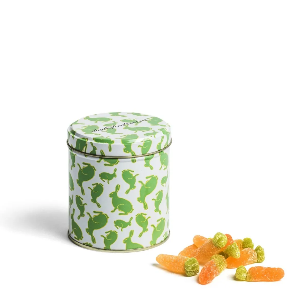 Carrot Jelly Sweets in Tin