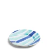 Circus Stripe Blue Side Plate