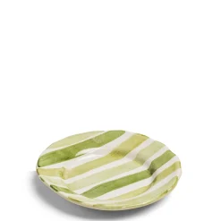 Circus Stripe Green Side Plate
