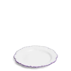 Combs Dessert Plate Lavender