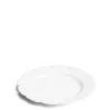 Combs Dessert Plate White