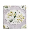 Daylesford x Colefax Quince Garden Napkin in Lilac With Tulips