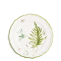 Daylesford x Colefax Quince Garden Dinner Plate With Fern & Ivy
