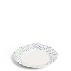 Dot Side Plate Blue