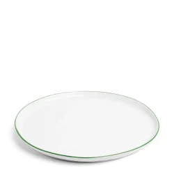 Edge Dinner Plate Dark Green