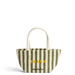Fresh Stripe Mini Bag Green