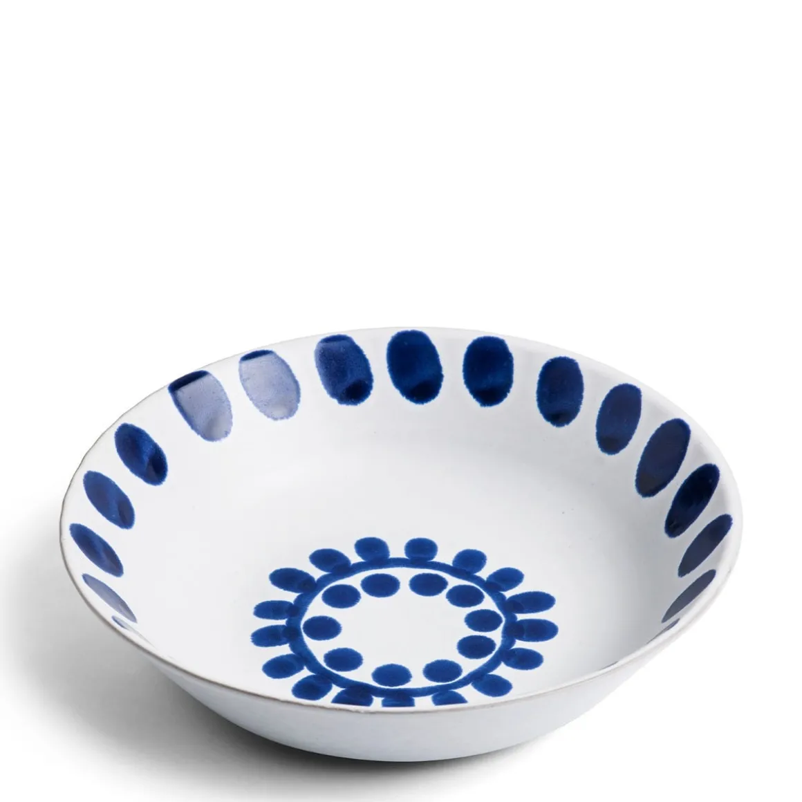 Galley Sunflower Blue Large Bowl