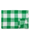 Green & White Check Tablecloth