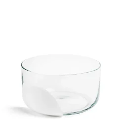 Large White Spot Bowl