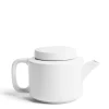 Large White Teapot
