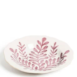 Leaf Bowl Pink Large
