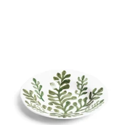 Leaf Shallow Bowl Green