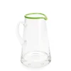 Ledbury Jug Green Tipped