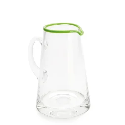 Ledbury Jug Green Tipped