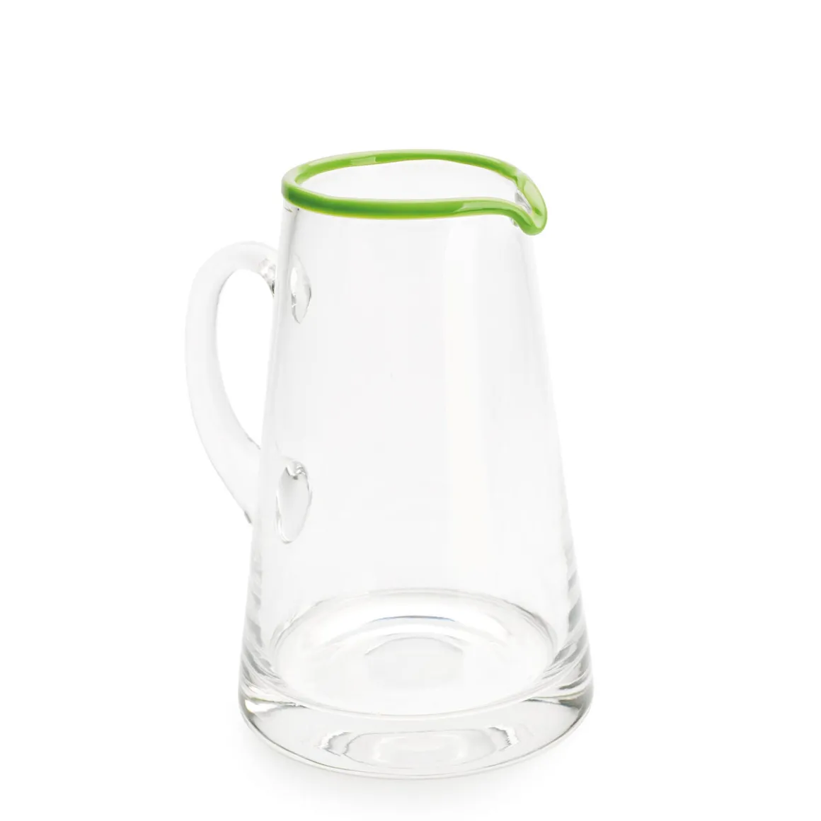 Ledbury Jug Green Tipped
