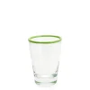 Ledbury Tumbler Green Tipped Large