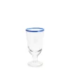 Ledbury Wine Glass Blue Tipped