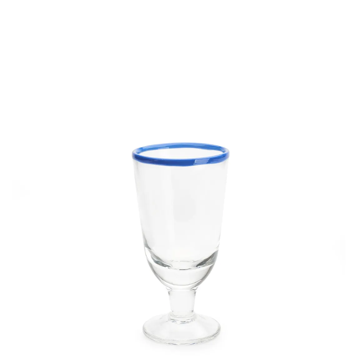 Ledbury Wine Glass Blue Tipped