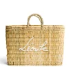 Léoube White Basket Bag