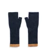 Maidens Mittens Navy & Camel
