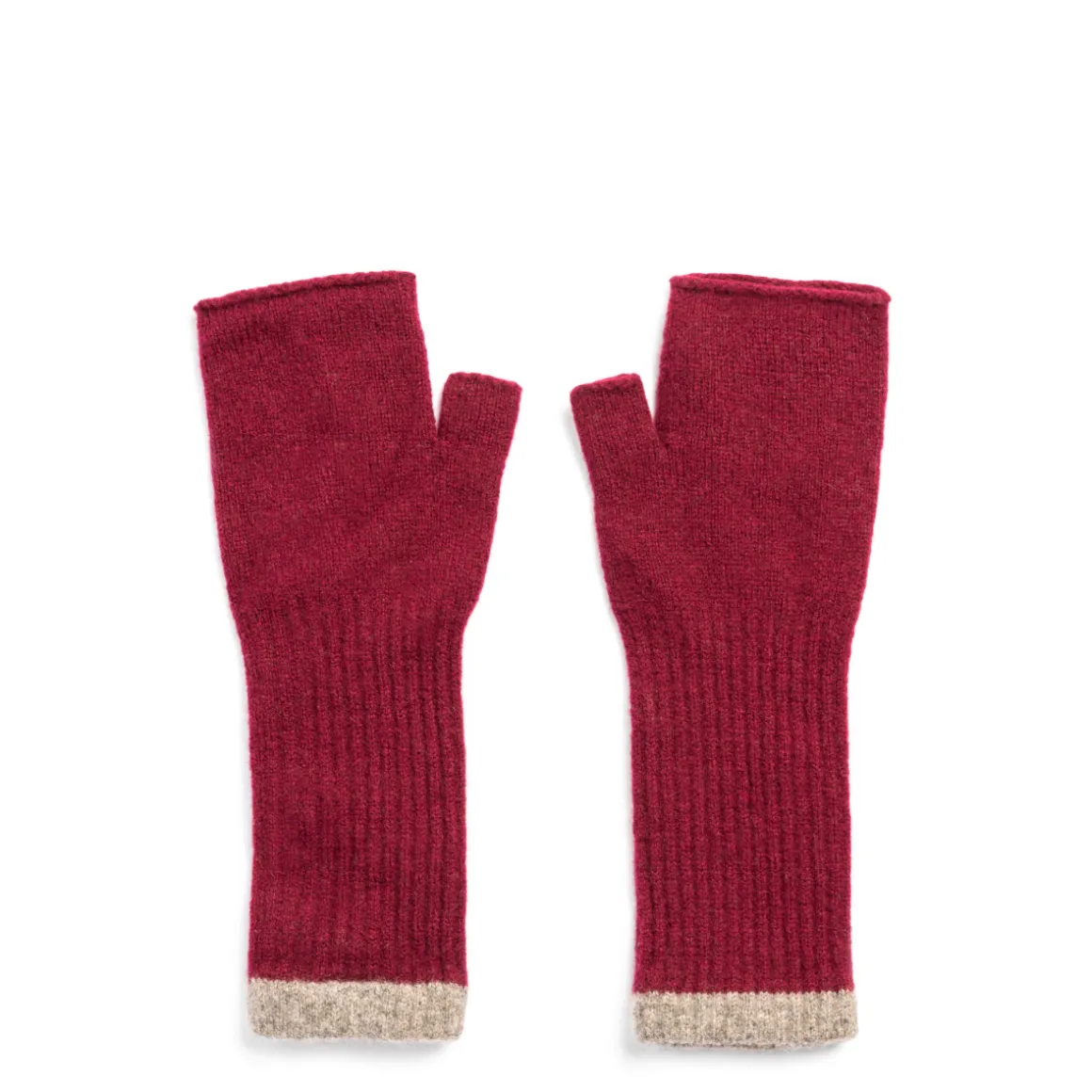 Maidens Mittens Pomegranate & Grey
