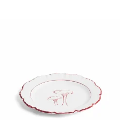 Mushroom Blewit Plate Claret