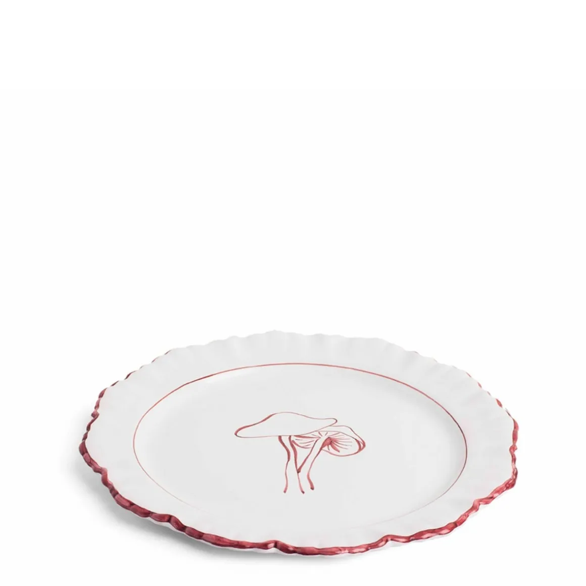 Mushroom Field Plate Claret