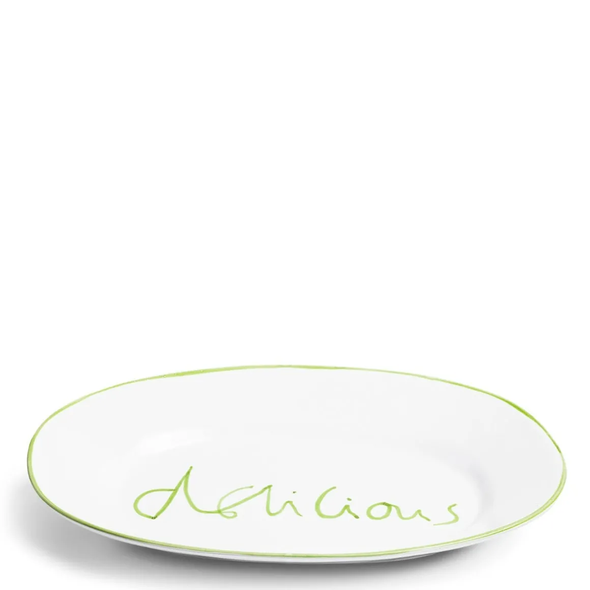 Oddington Oval Platter Green Delicious