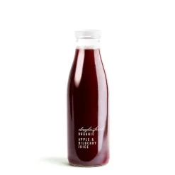 Organic Apple & Bilberry Juice Large
