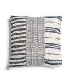 Patchwork Cushion Navy & White