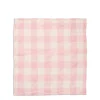 Pink & White Check Napkin