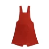 Portobello Crossback Apron Red