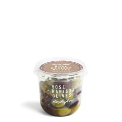 Rose Harissa Olives