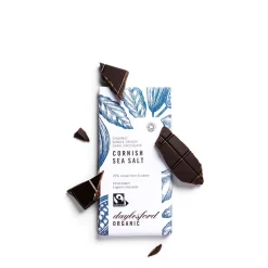 Single Origin Dark Chocolate Cornish Sea Salt Bar