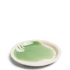Slip Green Dinner Plate