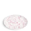 Solstice Splatter Oval Dish Lilac Ceramic