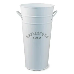 White Florist Bucket Large