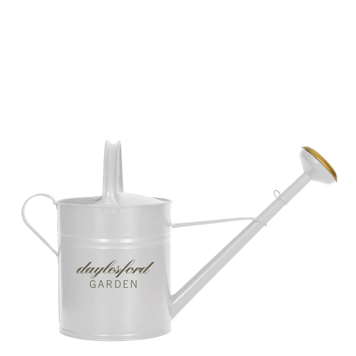 White Outdoor Watering Can Small