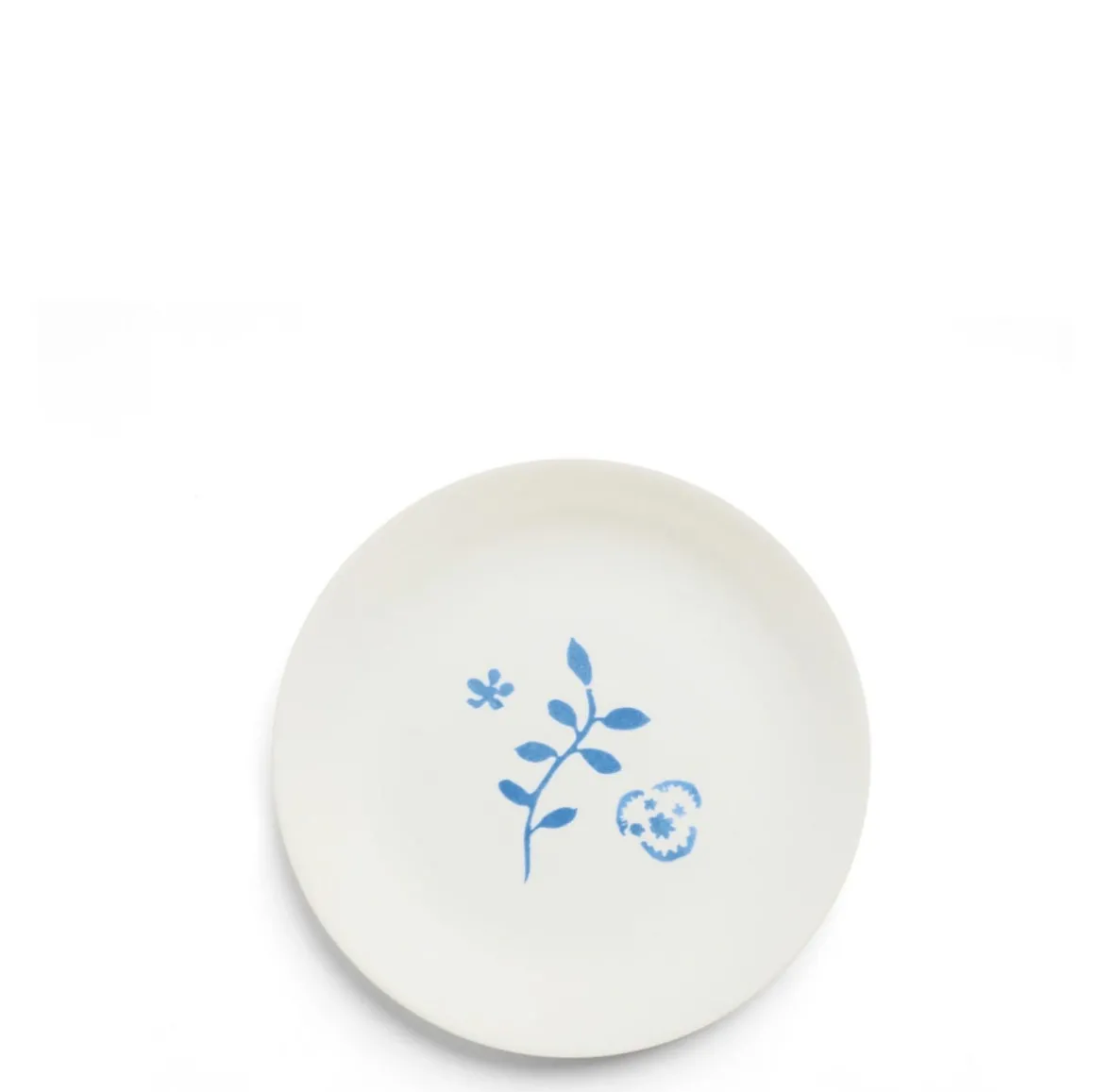 Wildflower Side Plate Flax