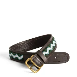 ZigZag Dog Collar Blue